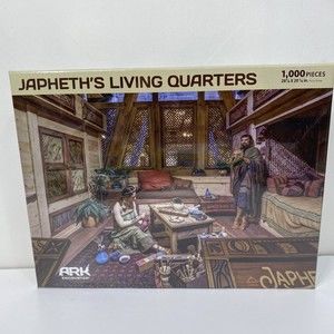The Ark Encounter 1000 Piece Puzzle Japhet’s Living Quarters 28 7/8 X 20 1/8”